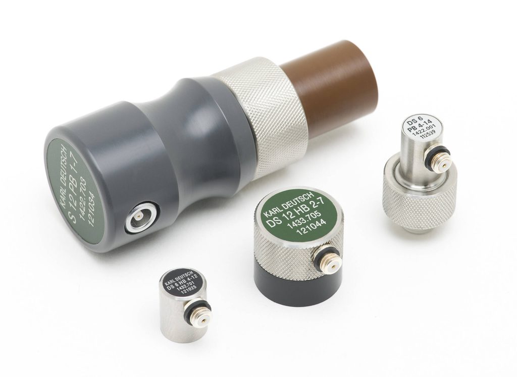 Karl DEUTSCH Wall Thickness ECHOMETER 1077 Data,High precision measurement with A-scan indication gallery