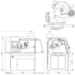 Qness (QATM) Floor-standing Cut-off machine QCUT 500 A (BRILLANT 275) gallery