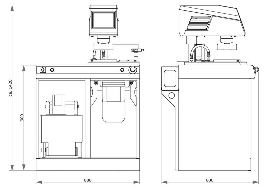 Qness (QATM) Planar Grinding Machine Saphir 375 gallery