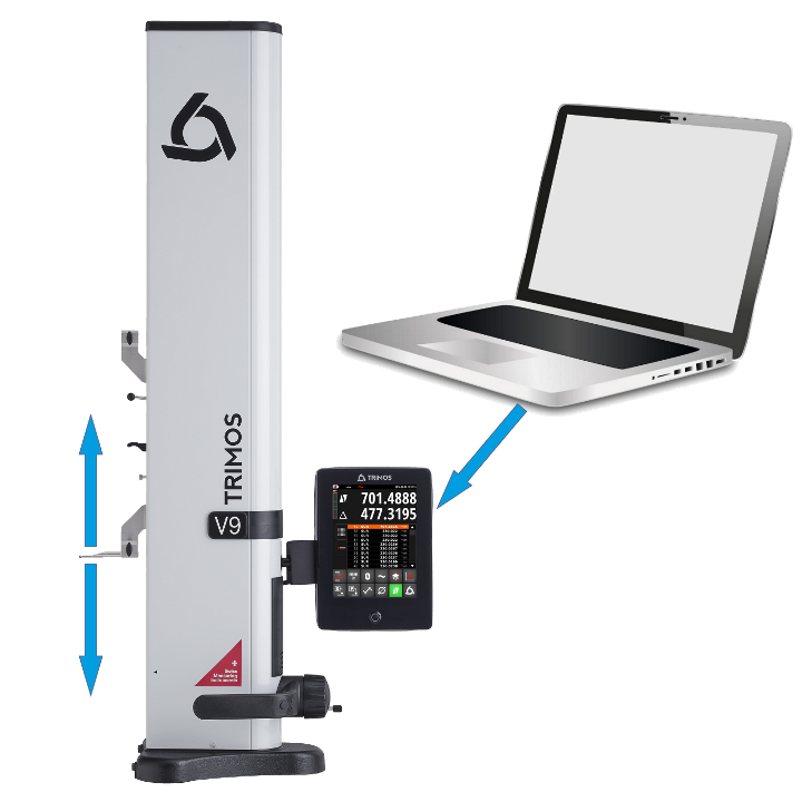 Trimos height gauge 2D V9