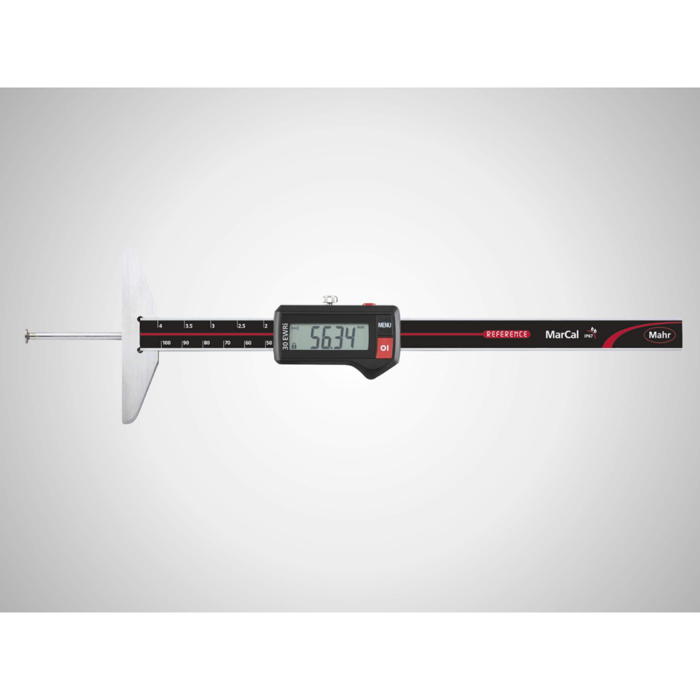 MAHR 30 EWR-N / 30 EWRi-N Digital depth caliper, IP 67, with changeable anvils
