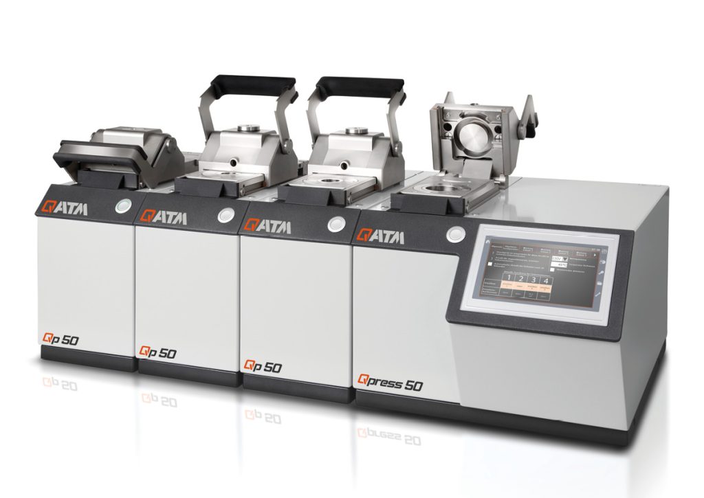 Qness (QATM) Hot Mounting Press Qpress 50 (Opal X-Press) gallery