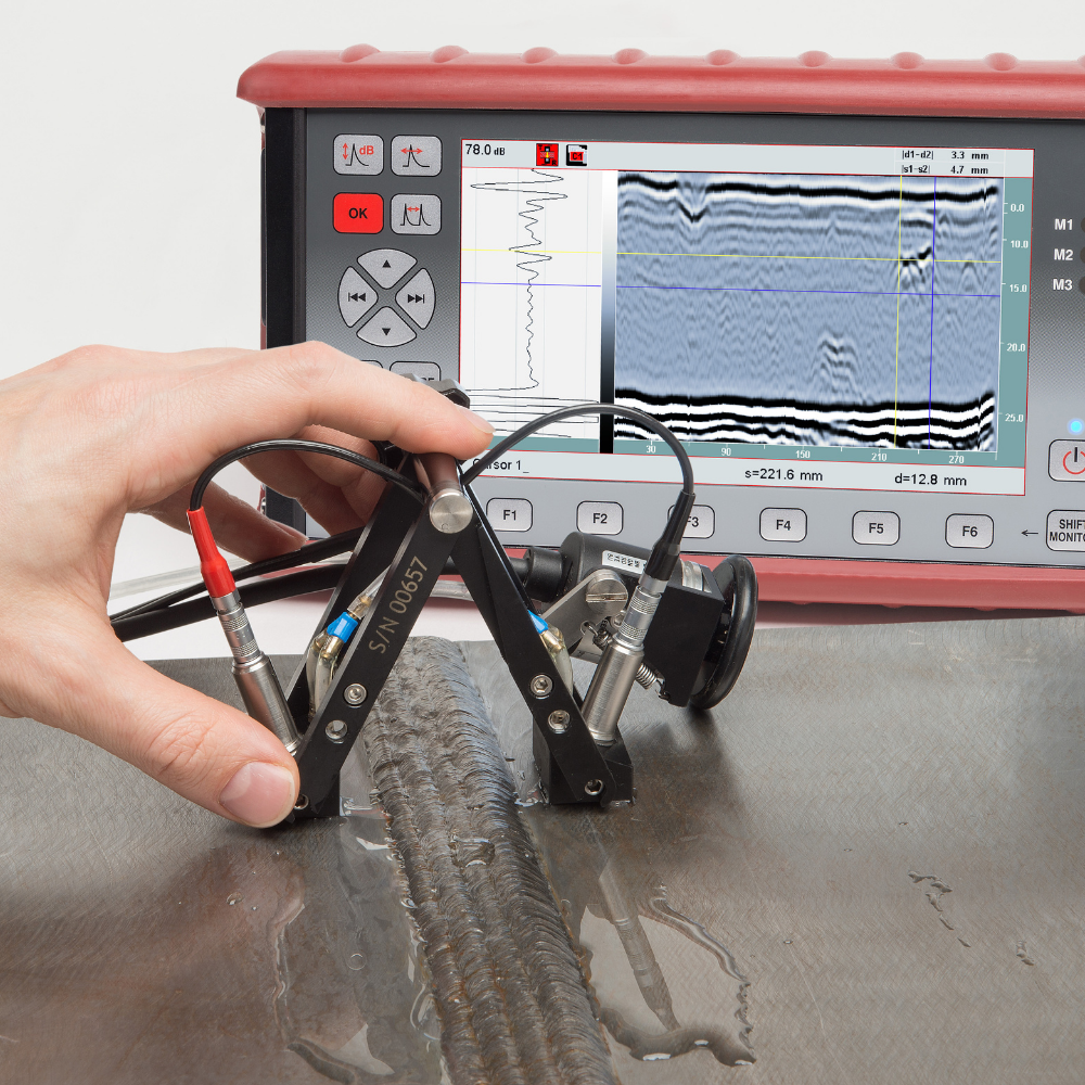 Karl DEUTSCH Ultrasonic Flaw Detectors, ECHOGRAPH 1095, Precise measurement with easy operating in clear text gallery