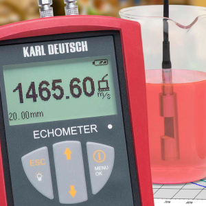 Karl DEUTSCH ECHOMETER 1076 K Šķidrumu koncentrācijas mērīšana
