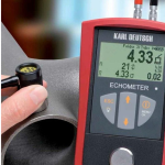 Karl DEUTSCH Wall Thickness ECHOMETER 1076 Data, + Statics evaluation, + Data memory, + Data interface to PC and printer