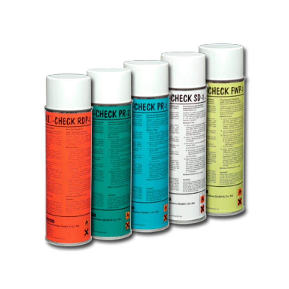 Karl DEUTSCH  Colour Penetrant Testing for dye penetrant testing