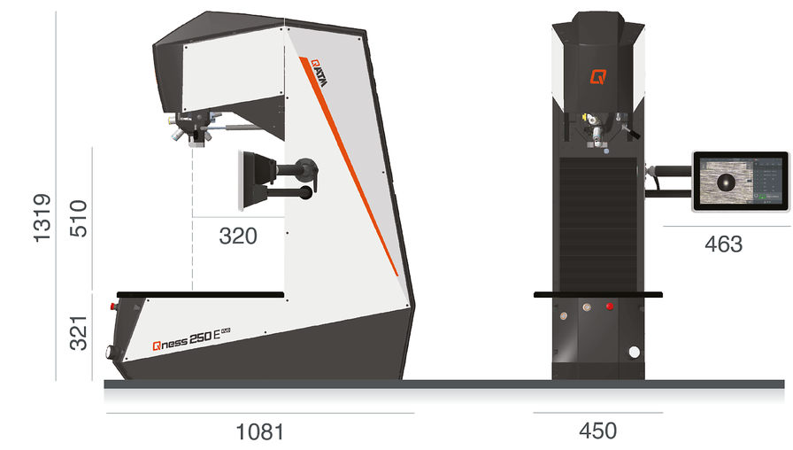 Macro hardness testers