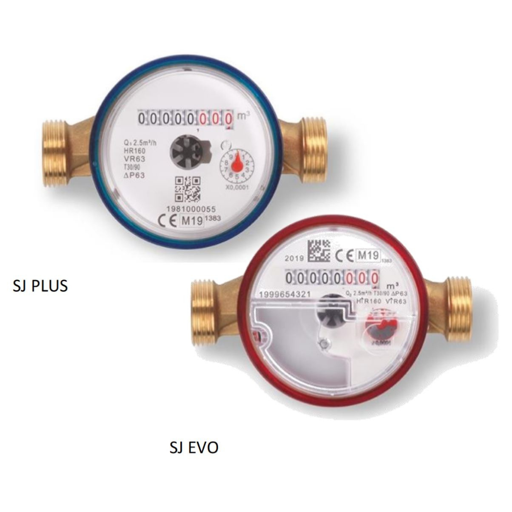 Maddalena SJ PLUS, Single jet water meter – dry dial gallery