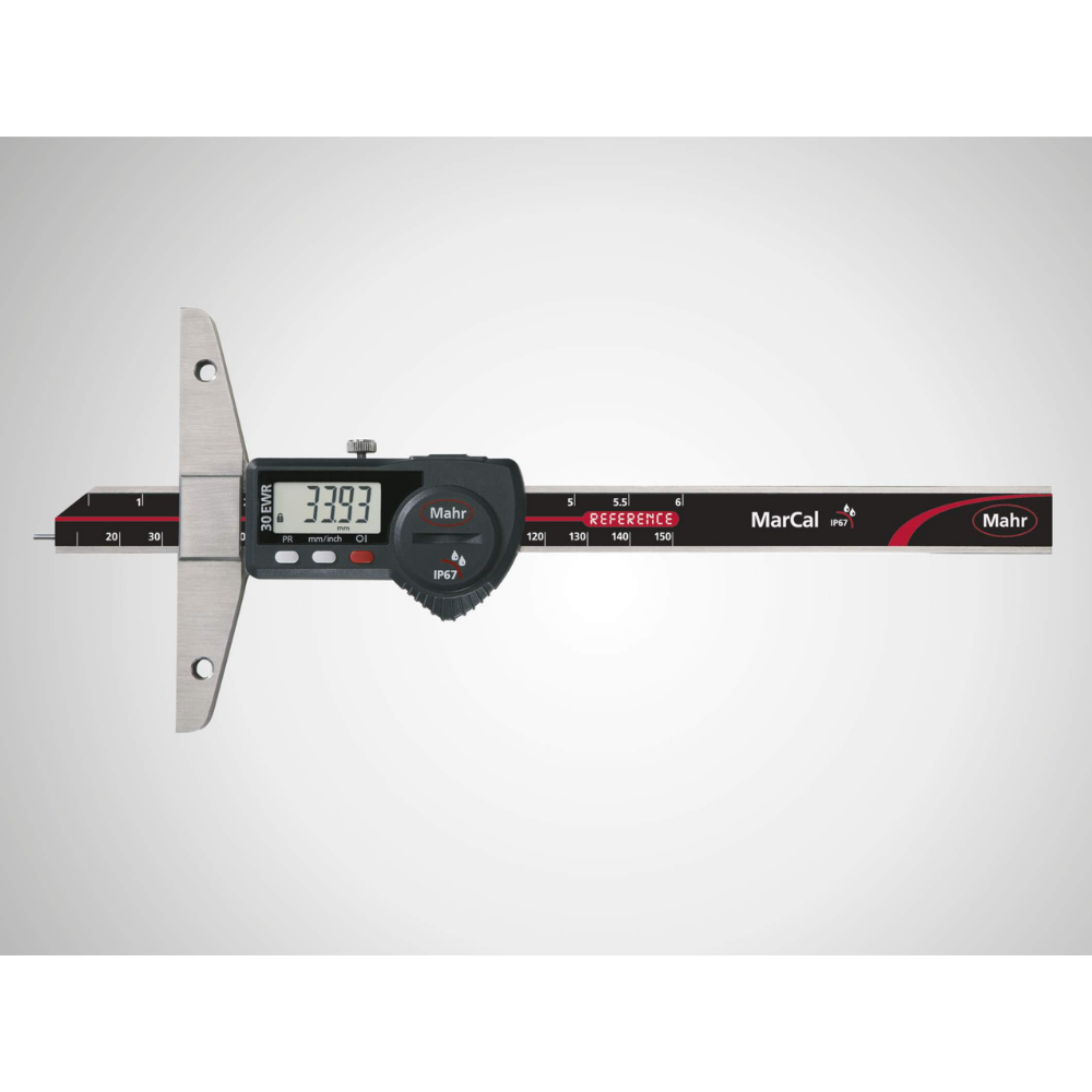 MAHR MarCal 30 EWR Digital depth gage, IP 67, Data interface