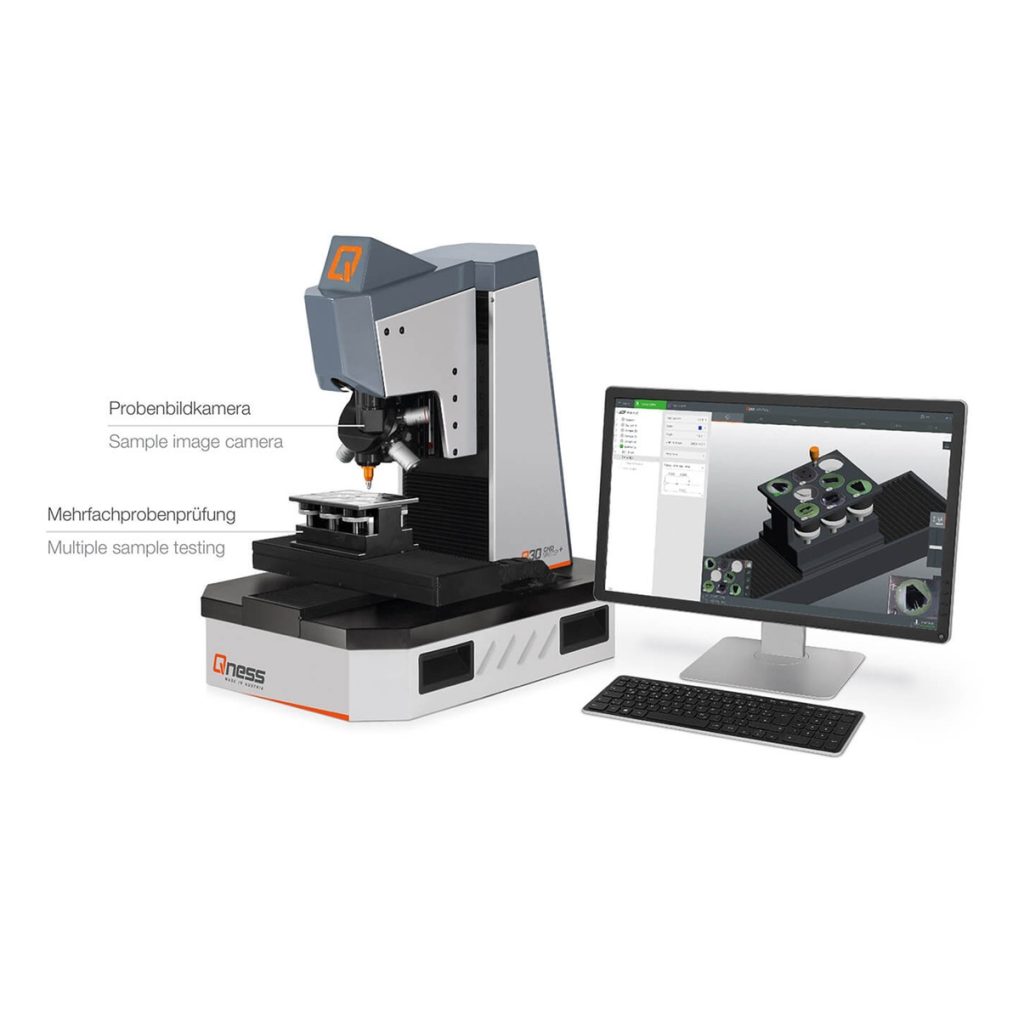 Qness (QATM) Model CHD Master+ : multiple sample, mapping, welding samples gallery