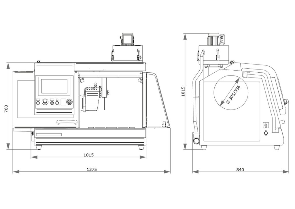 Qness (QATM) Benchtop Cut-off Machines QCUT 350 A (Brillant 250) gallery