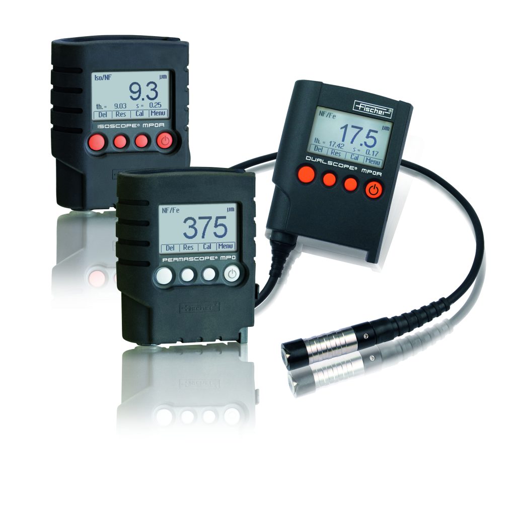Helmut-Fisher MP0/MP0R Series, Coating Thickness Measurements under Difficult Conditions
