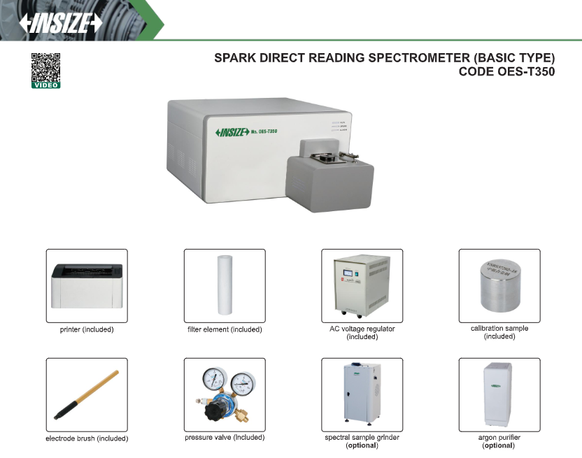 INSIZE Spark Direct Reading Spectrometer (Basic Type) gallery