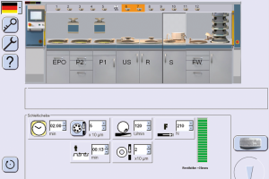 Touch Screen Control qpol 300 bot